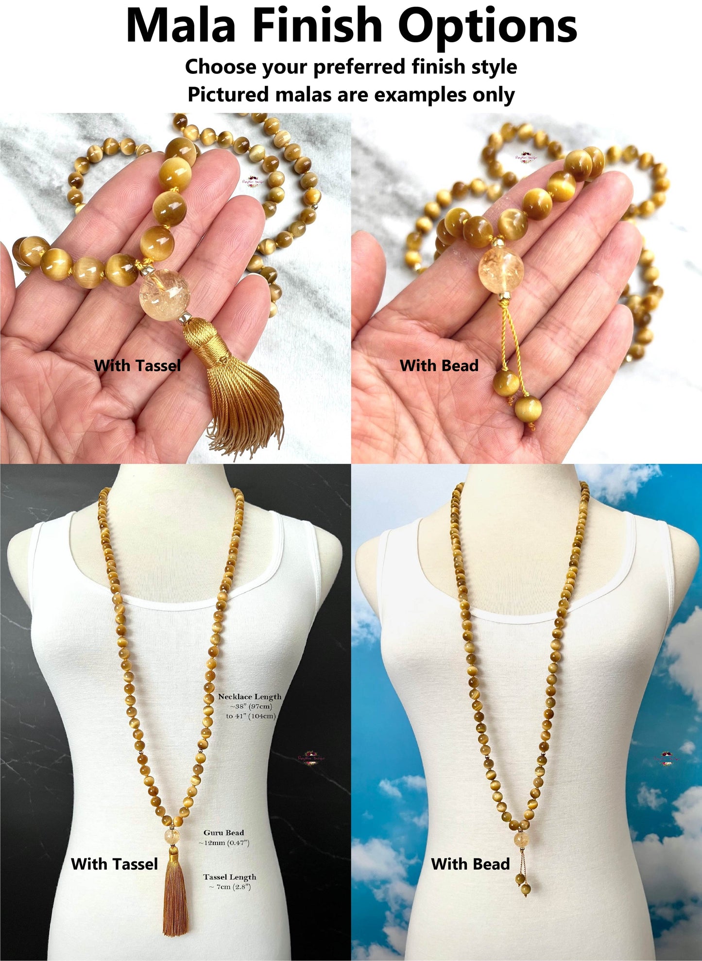 CANADIAN JADE & BURMA JADE MALA – 108 Beads, Hand-knotted, Grade A Natural Gemstones