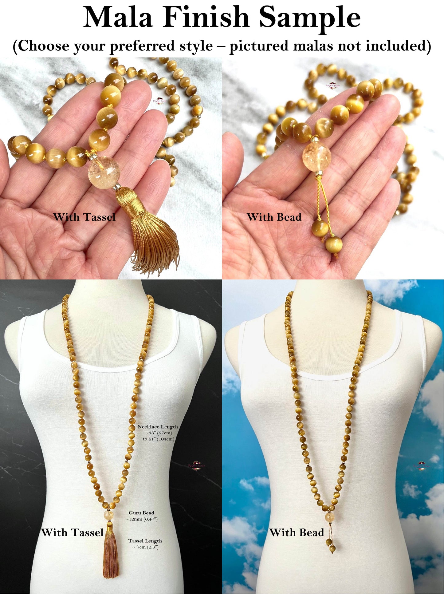 CLEAR QUARTZ MALA