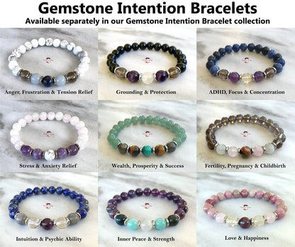 Bracelet en tourmaline noire