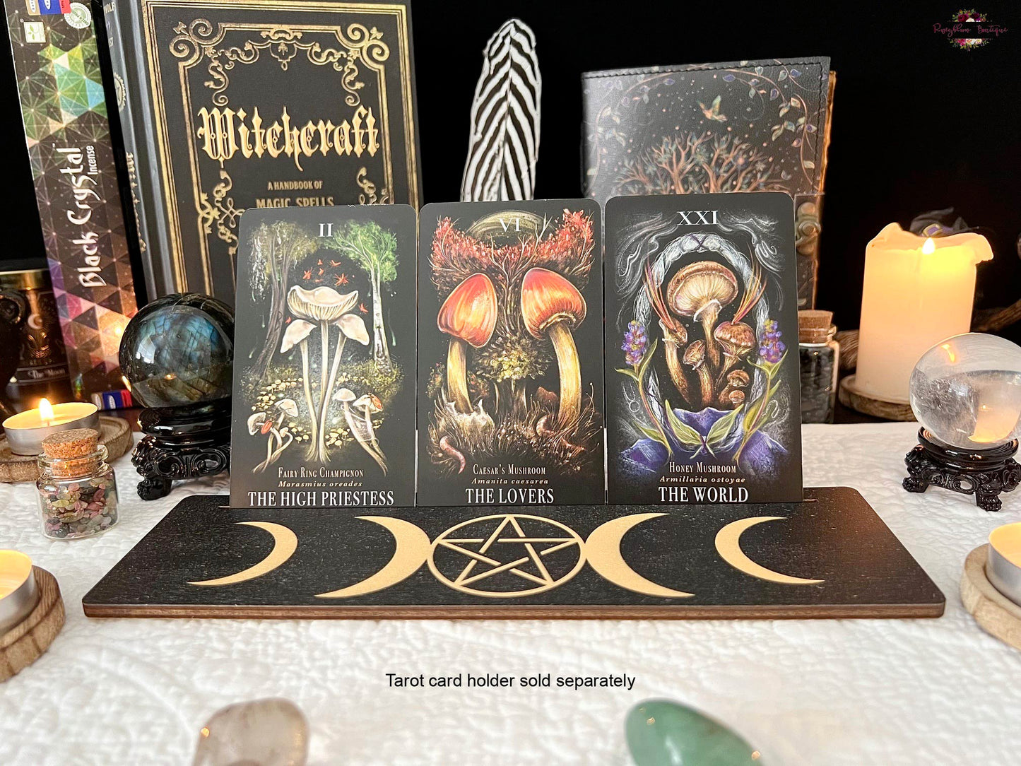 MIDNIGHT MAGIC | A Tarot Deck Of Mushrooms