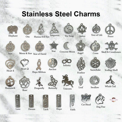 CHARM ADD-ON | Stainless Steel, Not Sold Separately