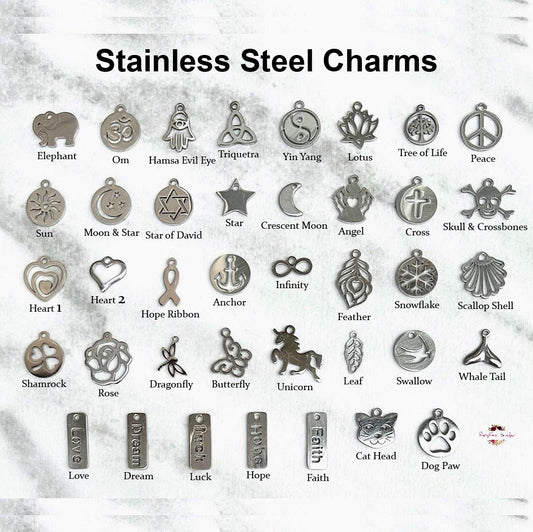 CHARM ADD-ON | Stainless Steel, Not Sold Separately