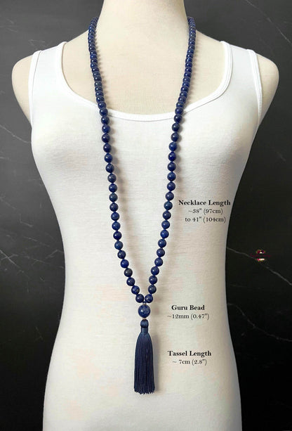 LAPIS LAZULI MALA