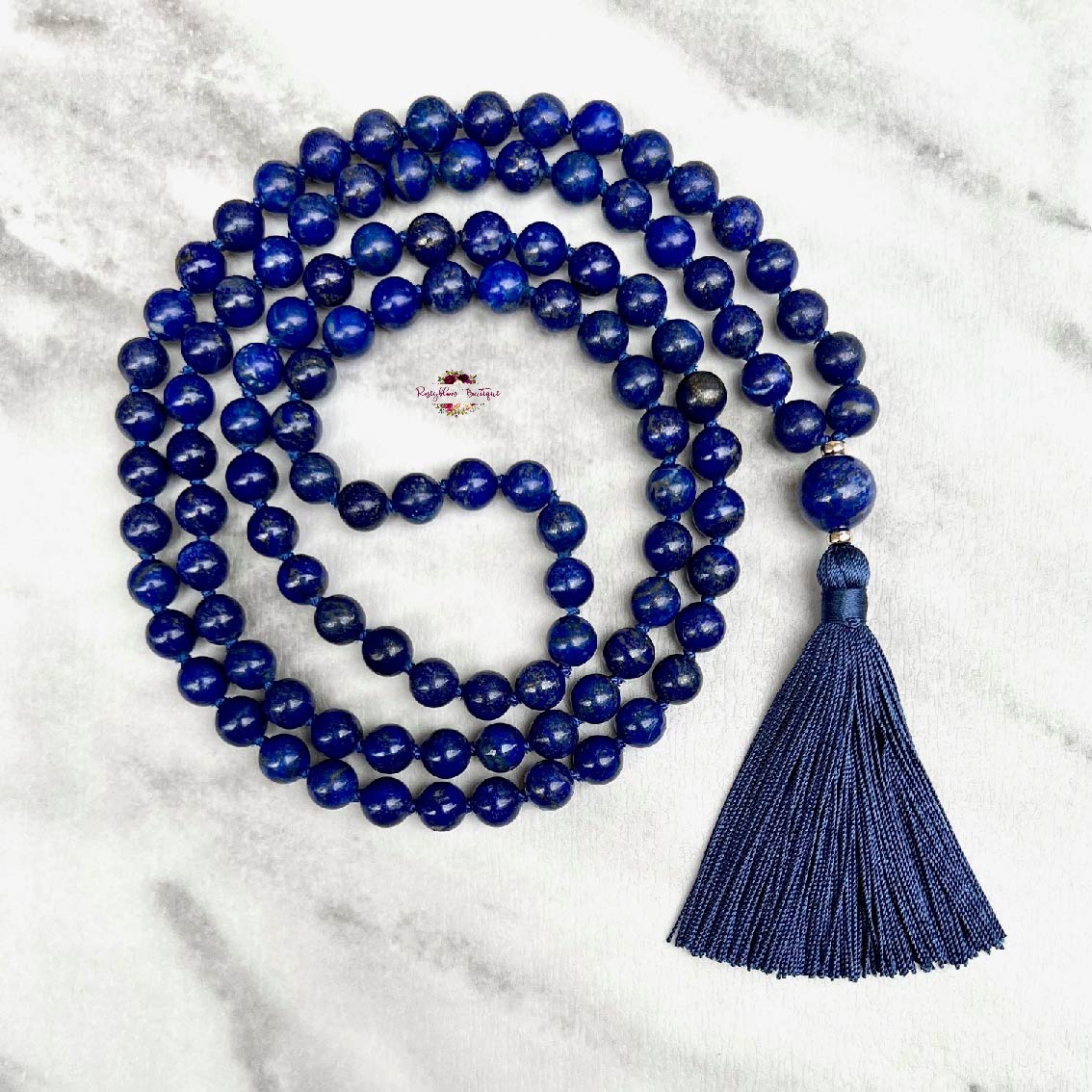 LAPIS LAZULI MALA