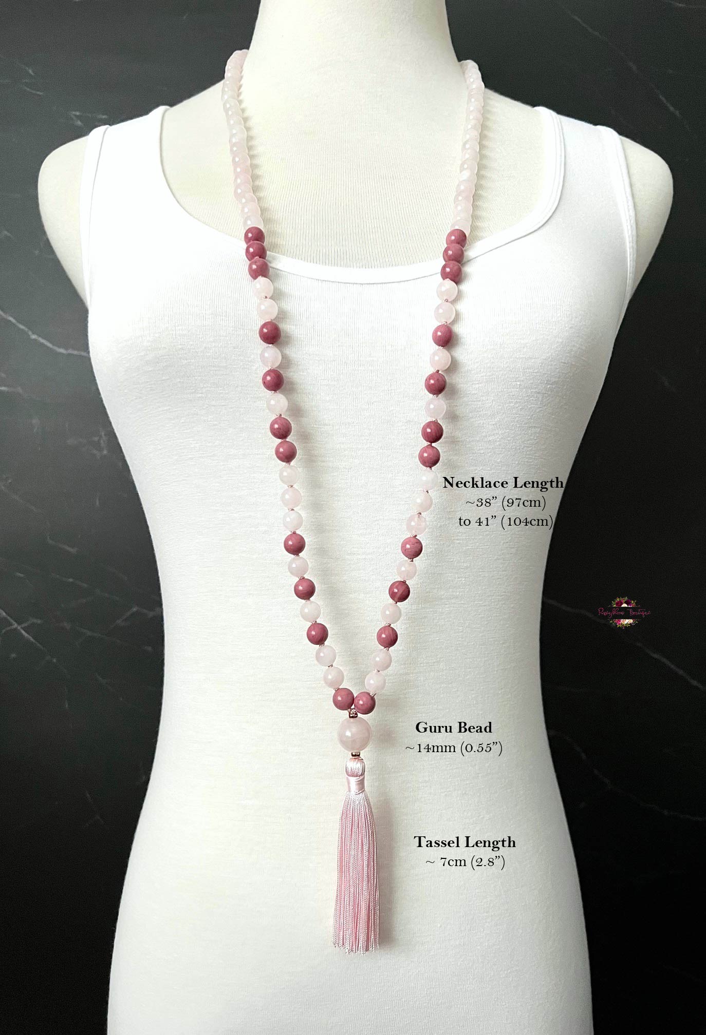 MALA EN QUARTZ CLAIR