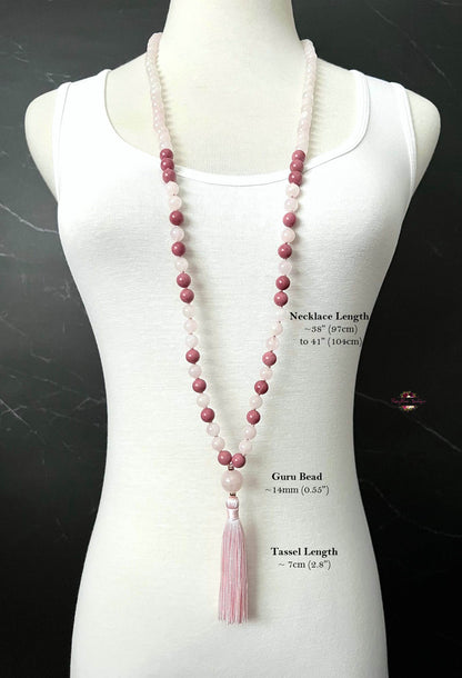 MALA EN QUARTZ CLAIR