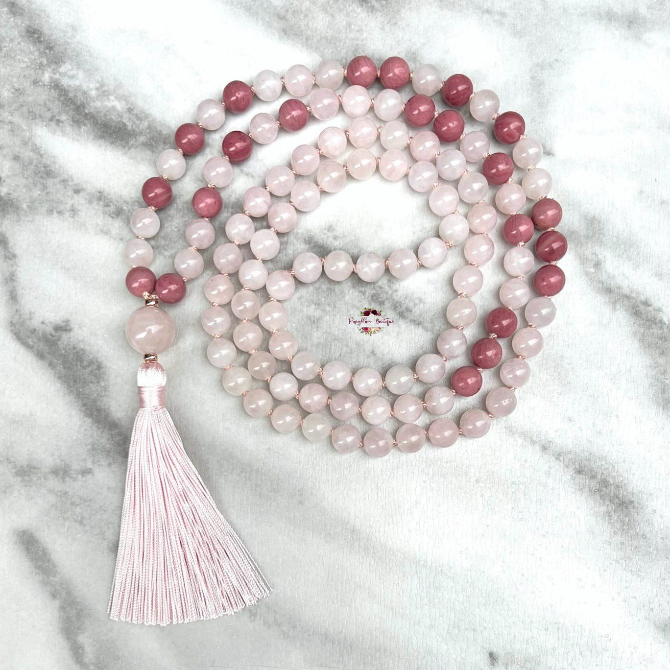MALA EN QUARTZ CLAIR
