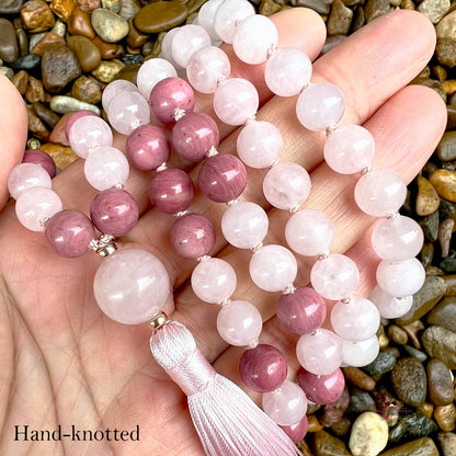 MALA EN QUARTZ CLAIR