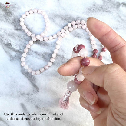 MALA EN QUARTZ CLAIR