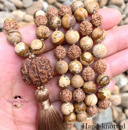 MALA EN QUARTZ CLAIR