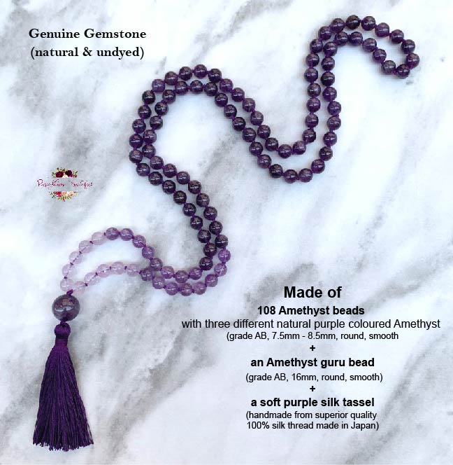 MALA EN QUARTZ CLAIR