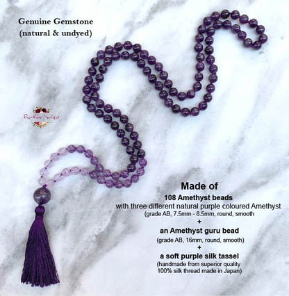 MALA EN QUARTZ CLAIR