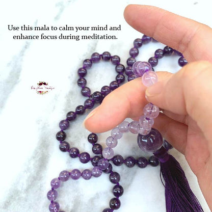 MALA EN QUARTZ CLAIR
