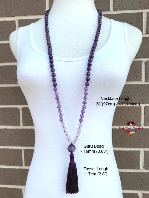 MALA EN QUARTZ CLAIR