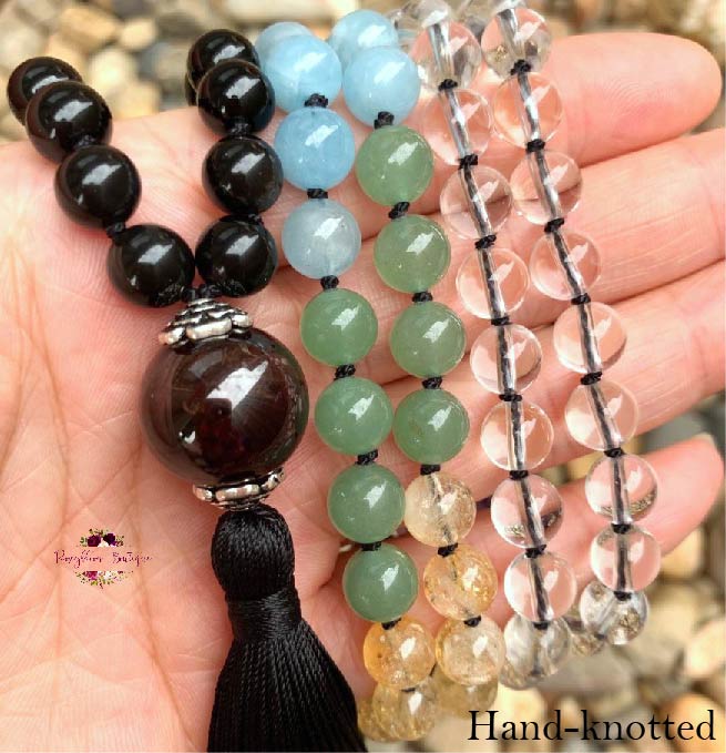 ĐÁ QUÝ CITRINE MALA