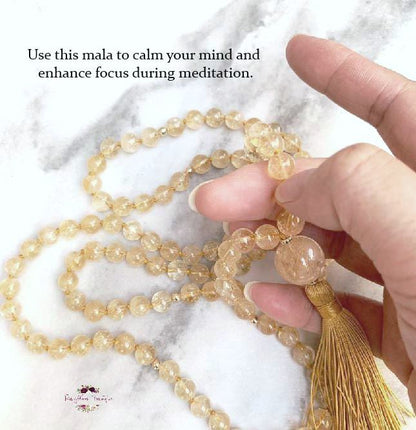 CITRINE MALA