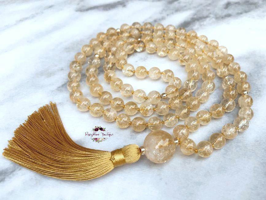 CITRINE MALA