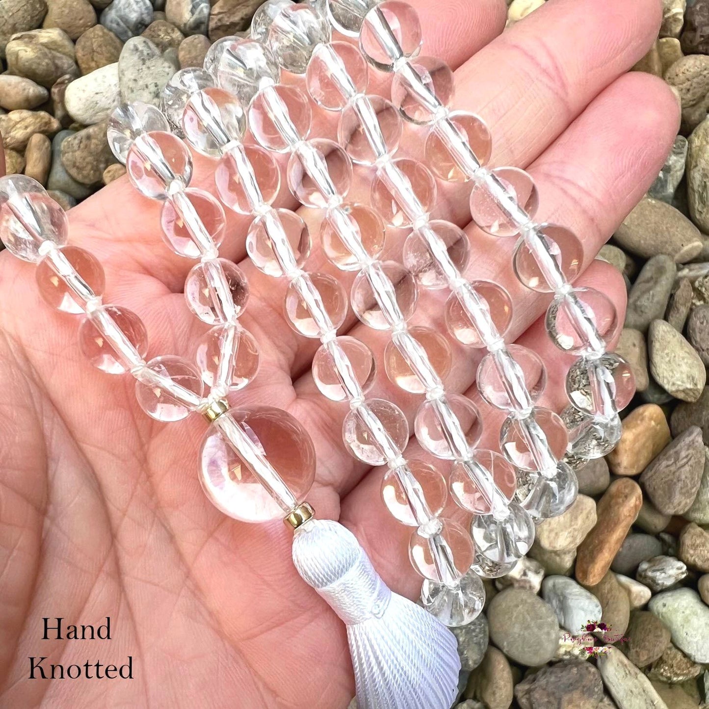 CLEAR QUARTZ MALA