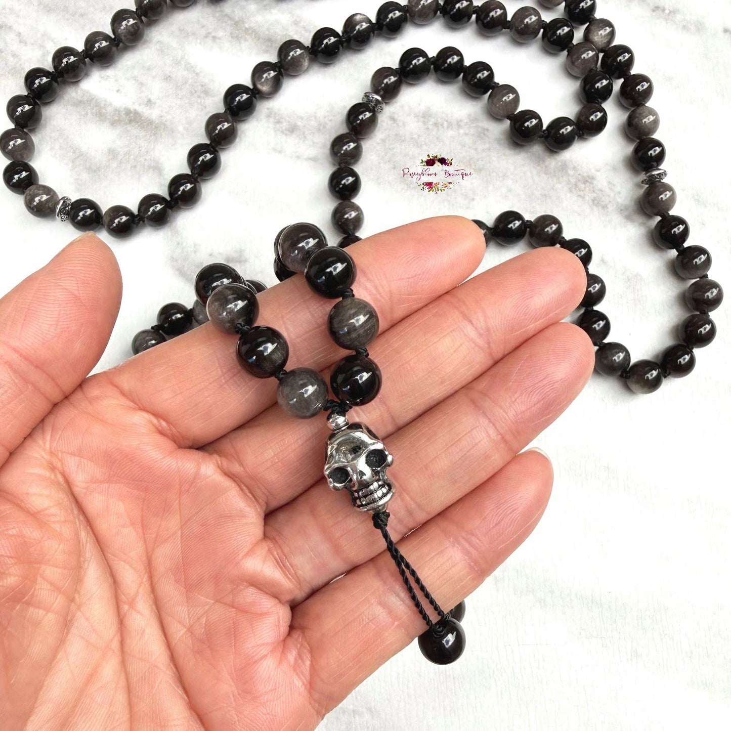 MALA EN QUARTZ CLAIR
