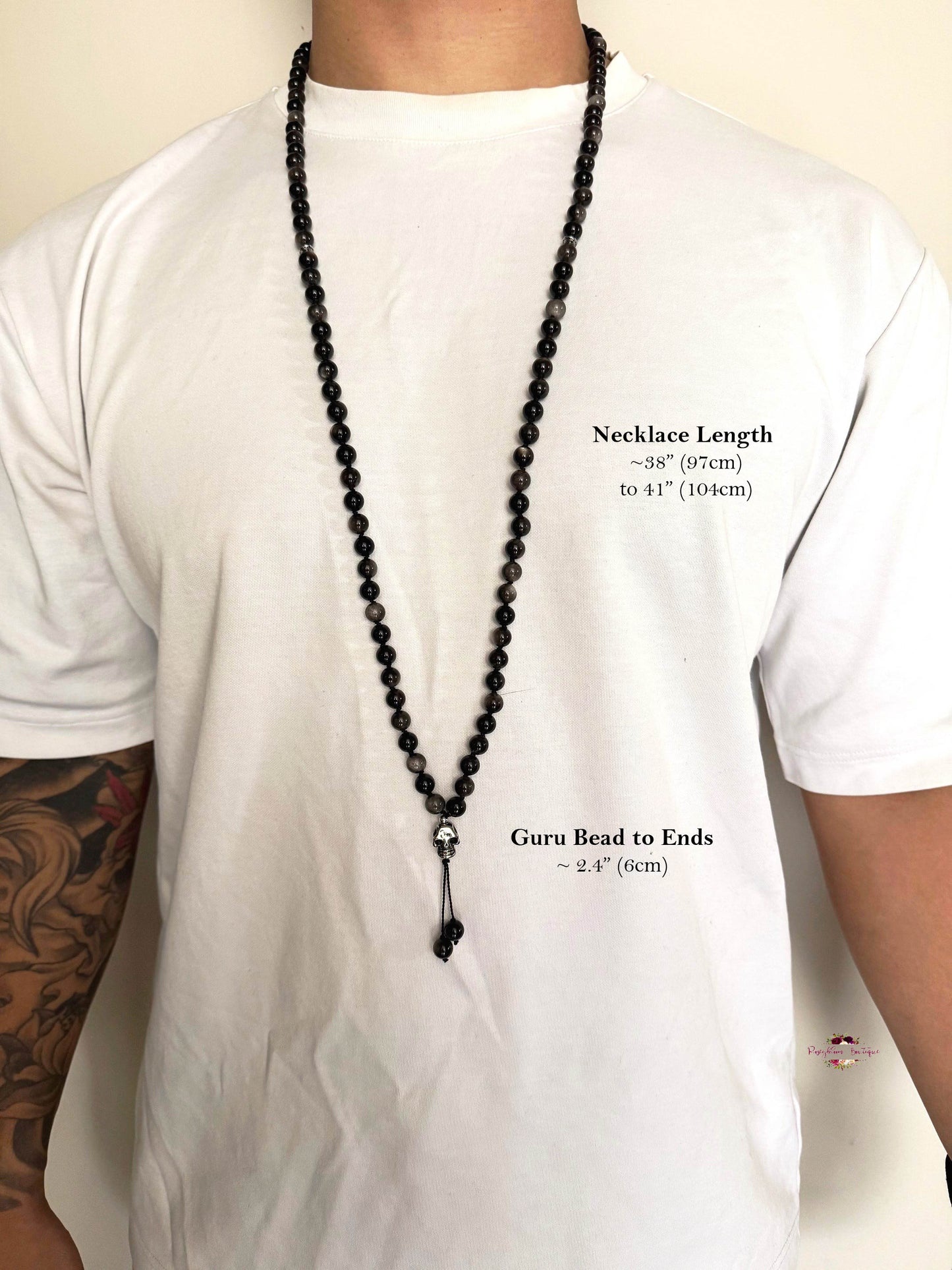 MALA EN QUARTZ CLAIR