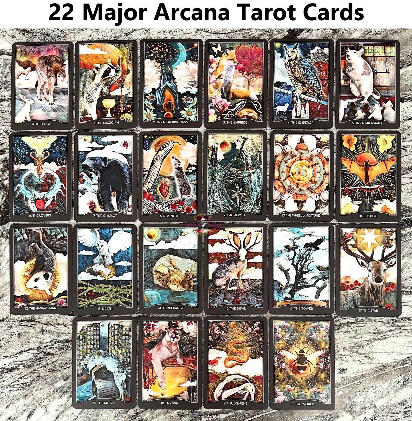 THE GUARDIAN OF THE NIGHT TAROT