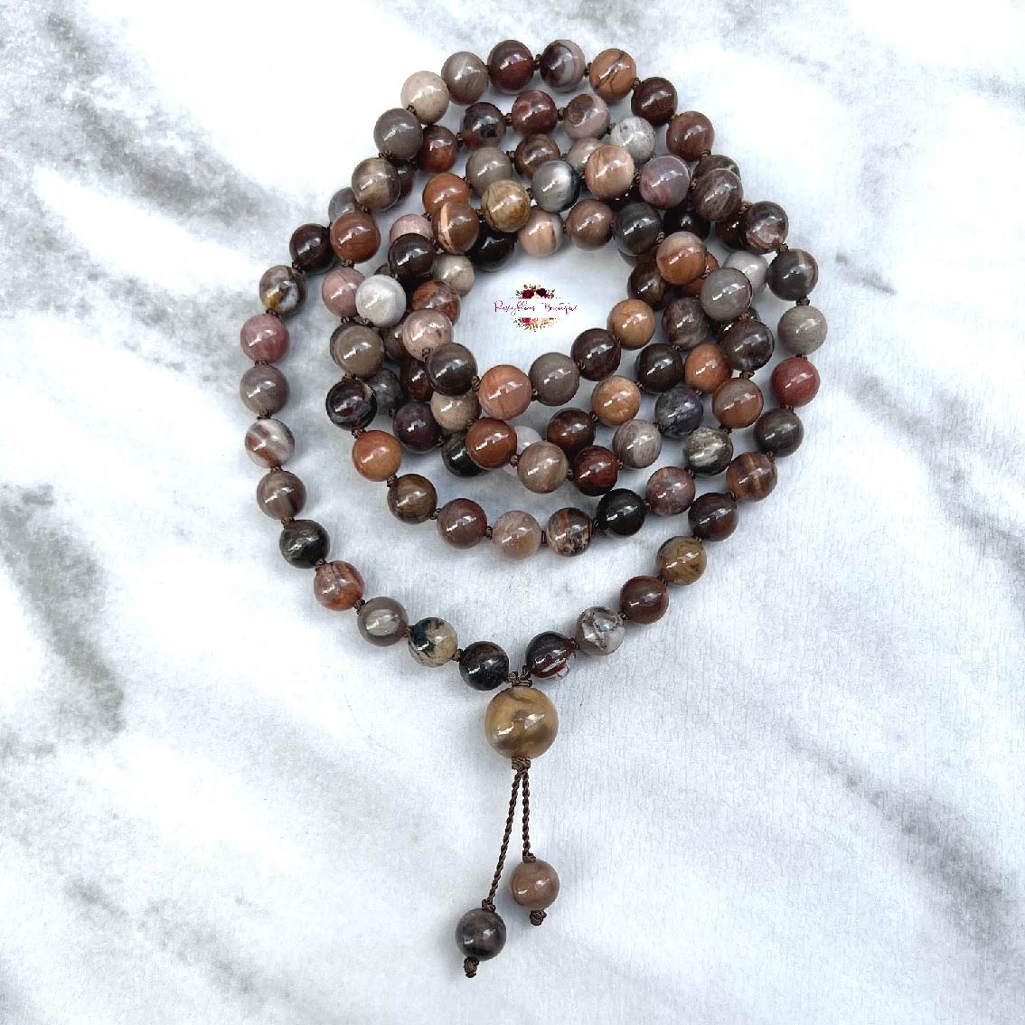 MALA EN QUARTZ CLAIR