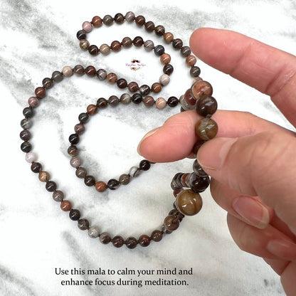 MALA EN QUARTZ CLAIR