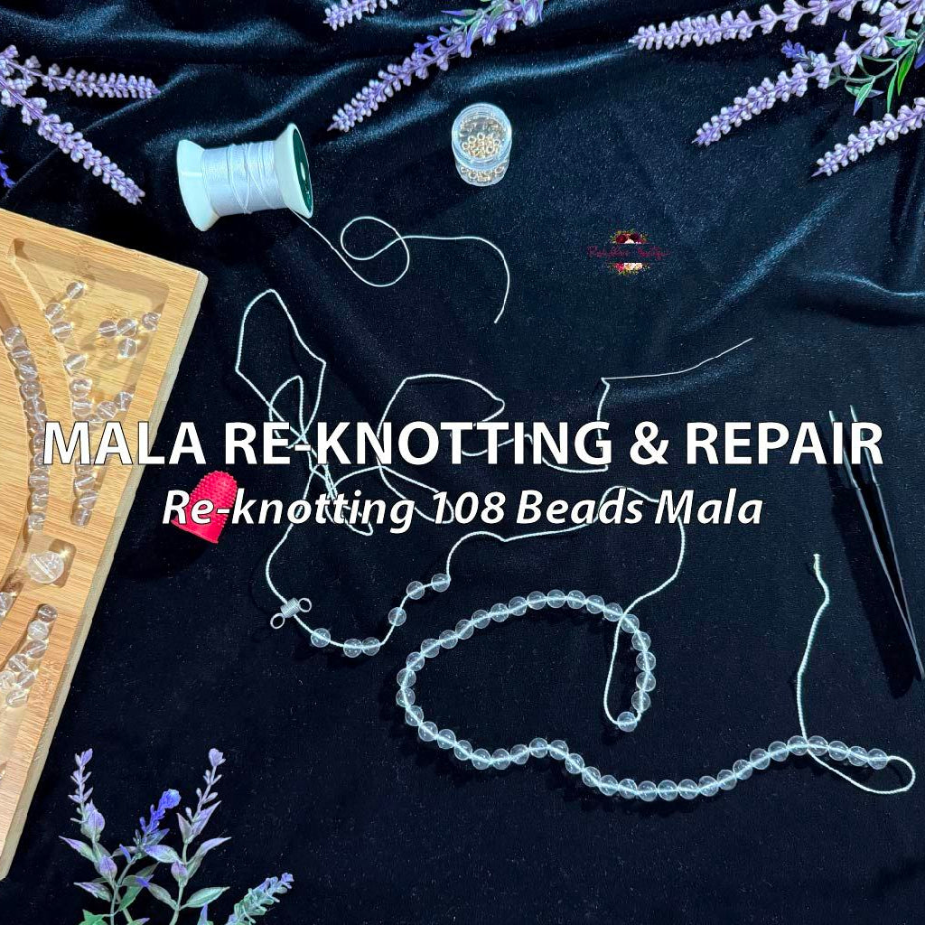 MALA RE-KNOTTING & REPAIR | 108 Beads, Hand-Knotted & Re-Finished