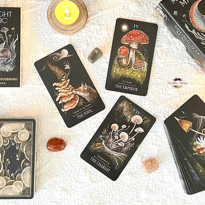 MIDNIGHT MAGIC | A Tarot Deck Of Mushrooms