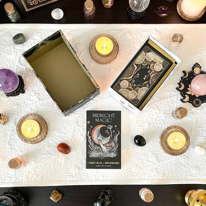 MIDNIGHT MAGIC | A Tarot Deck Of Mushrooms