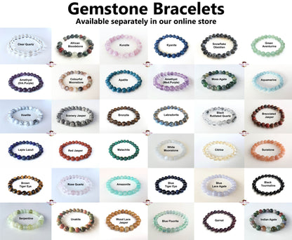 Bracelet en tourmaline noire