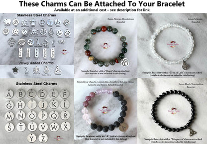 Bracelet en tourmaline noire