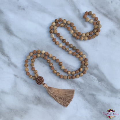 MALA EN QUARTZ CLAIR
