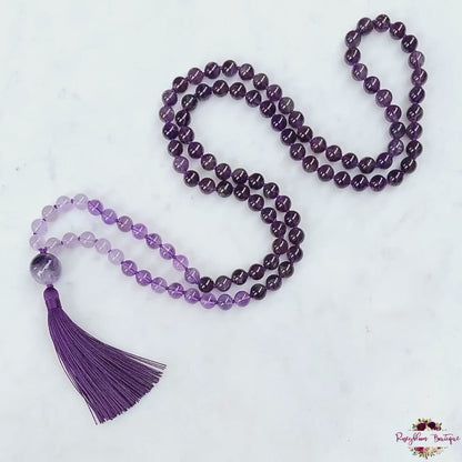 MALA EN QUARTZ CLAIR