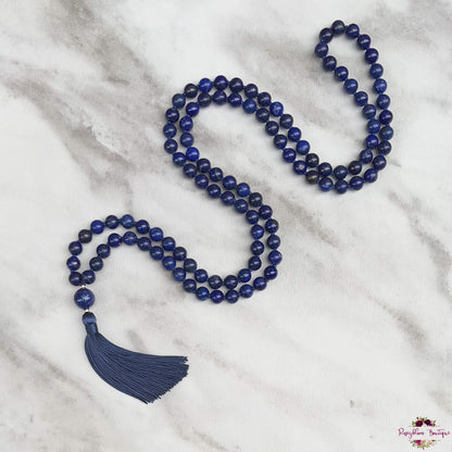 LAPIS LAZULI MALA