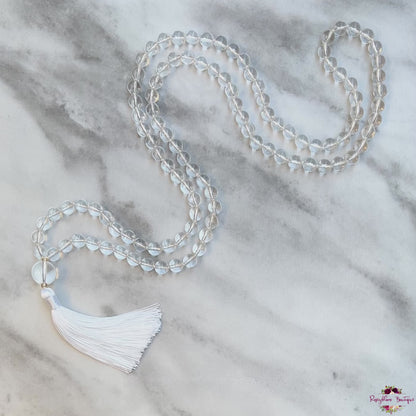 CLEAR QUARTZ MALA